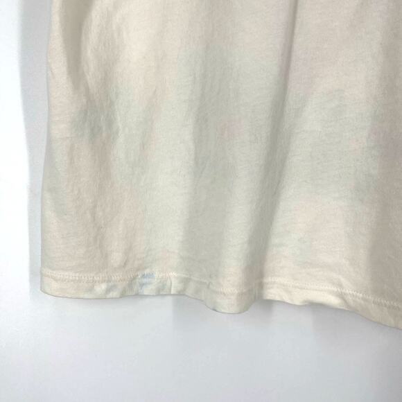 Daydreamer Elton John 1975 Boyfriend Tee White Small NWOT - Picture 6 of 6